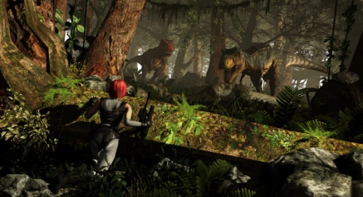 Dino Stalker  Gun Survivor 3: Dino Crisis para Playstation 2 (2002)