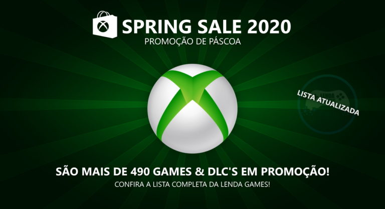 Xbox Spring Sale 2020: Ofertas até 13 de abril – Lista Completa!