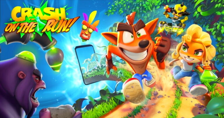 Crash Bandicoot – On The Run: Novo jogo para dispositivos moveis!