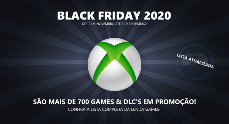 Black Friday 2020: Lista completa de ofertas para Xbox One, Series X/S e 360!