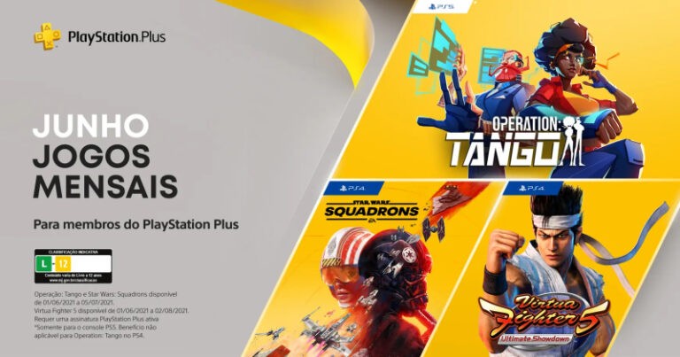 PlayStation Plus – Junho de 2021!