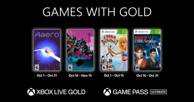 Games With Gold – Outubro de 2021!