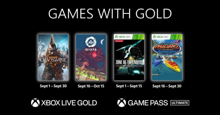 Games With Gold – Setembro de 2021!