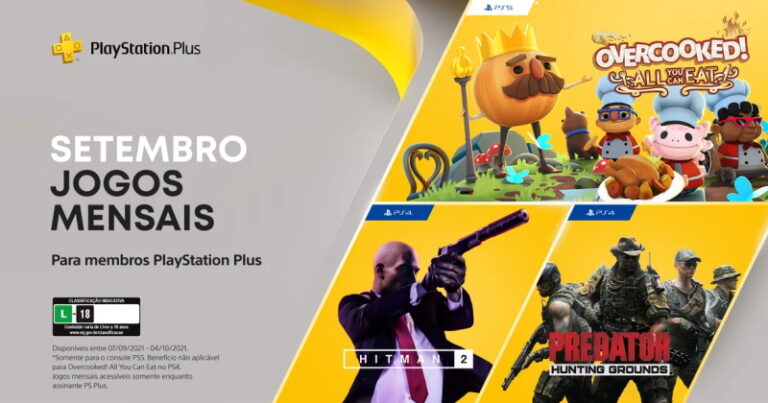 PlayStation Plus – Setembro de 2021!