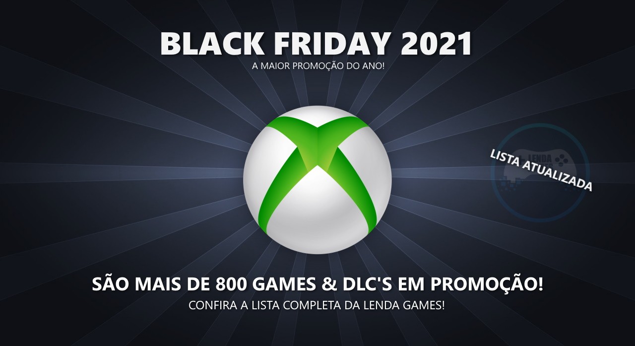 Ofertas de Black Friday Xbox, jogos e complementos digitais com descontos  especiais até 30 de Novembro - Xbox Power