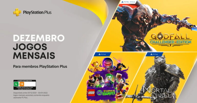 PlayStation Plus – Dezembro de 2021!