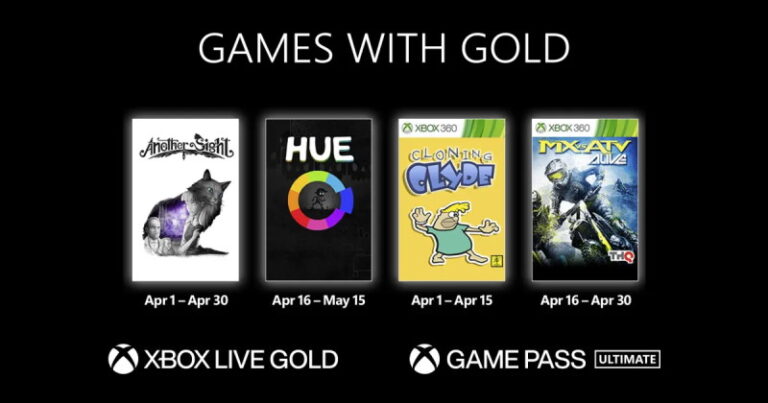 Games With Gold – Abril de 2022!