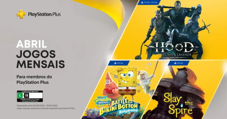 PlayStation Plus – Abril de 2022!