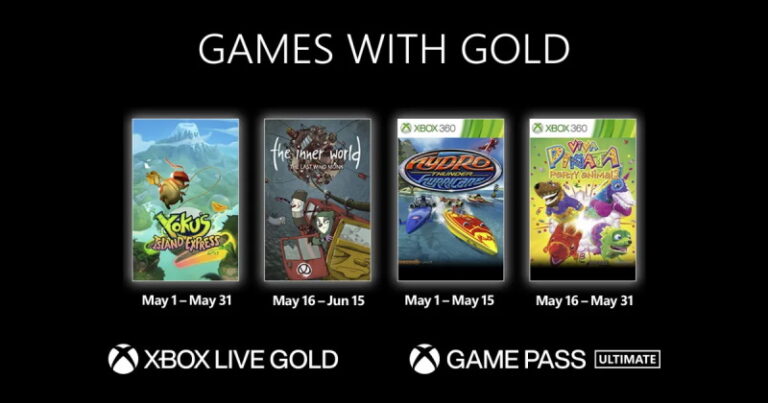 Games With Gold – Maio de 2022!