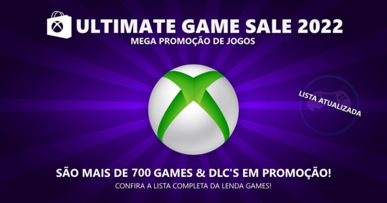 Ultimate Game Sale 2022: Lista de ofertas Xbox One, Series X/S e 360!