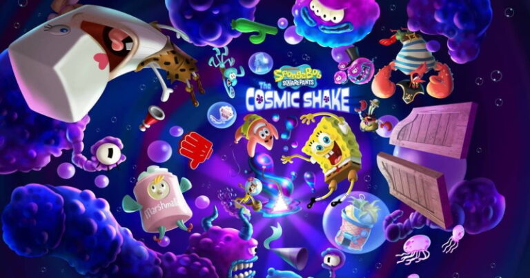 Revelado novo trailer de SpongeBob SquarePants: The Cosmic Shake!