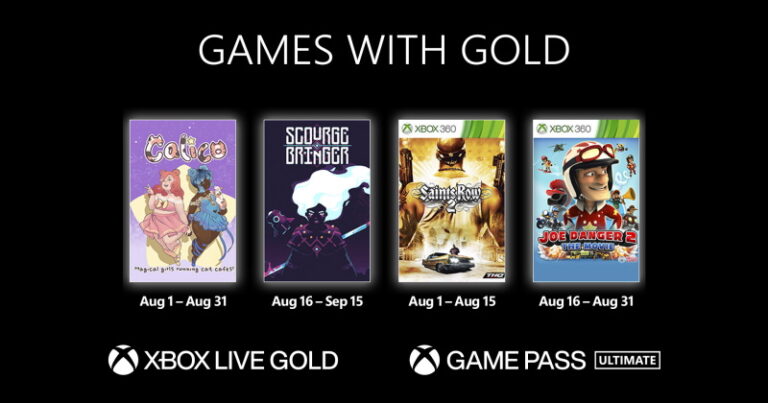 Games With Gold – Agosto de 2022!