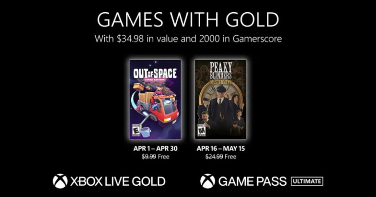 Games With Gold – Abril de 2023!